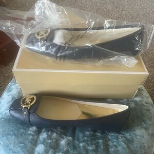 Michael Kors Women's Black Ballet Flats